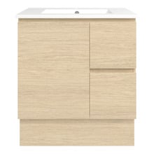 Elemental 750mm Freestanding Single Vanity with Removable Kickboard